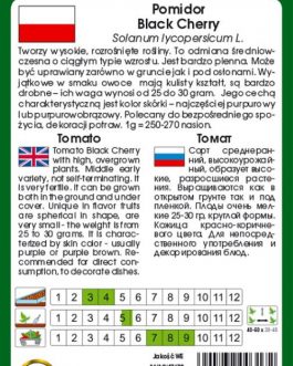 Pomidor koktajlowy 'BLACK CHERRY’