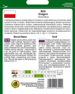 Bób 'Dragon’+wysyłka £1.55
