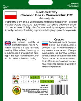 Burak ćwikłowy 'CZERWONA KULA’