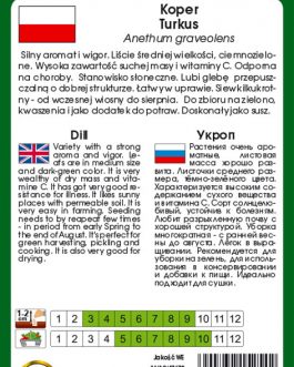 Koper ogrodowy 'TURKUS’