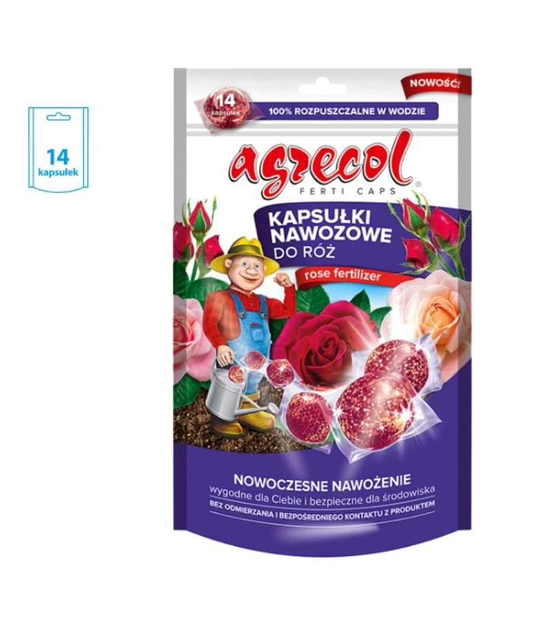 KAPSUŁKI NAWOZOWE DO RÓŻ