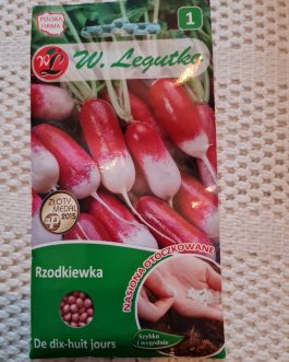 rzodkiewka 18 dniowa  De dix-huit jours, ok 300 nasion