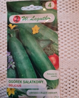 ogórek  długi ,sałatkowy  DELICIOUS