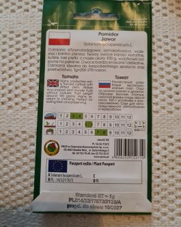 pomidorJawor, wczesny, bardzo plenny