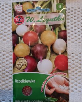 rzodkiewka kolorowa,ok 300 nasion