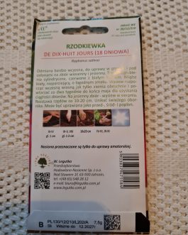 rzodkiewka 18dniowa, 7.5g