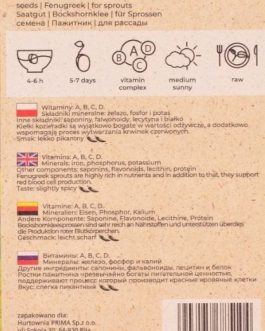 nasiona na kiełki-KOZIERADKA POSPOLITA