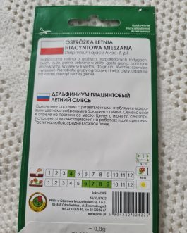 OSTRÓŻKA HIACYNTOWA