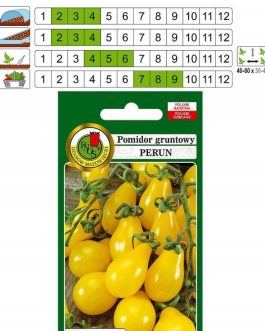 Pomidor żółty gruszkowy Perun mały