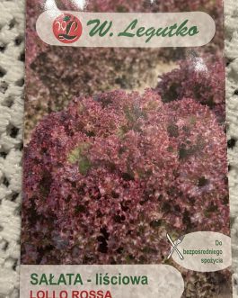 Sałata liściowa Lollo Rosso